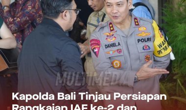 Kapolda Bali Tinjau Persiapan KTT Indonesia-Africa Forum dan High Level Forum di Nusa Dua