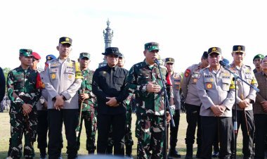 Cek Kesiapan, Apel Pasukan Pengamanan HLF MSP dan IAF Digelar di Denpasar