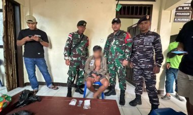 Satgas Yonarmed 11 Kostrad dan Aparat Gabungan Gagalkan Penyelundupan 76 Gram Sabu