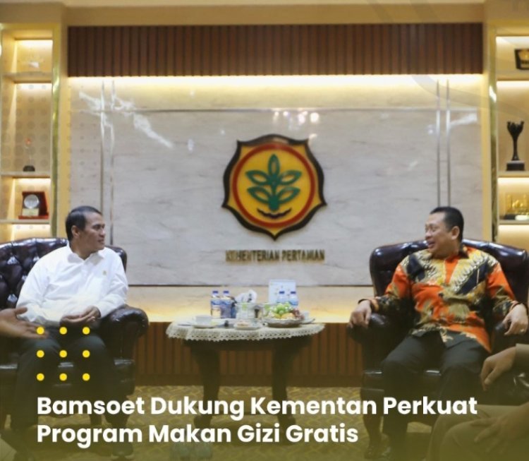 Ketua MPR RI Bambang Soesatyo Dukung Program Makan Bergizi Gratis oleh Kementerian Pertanian