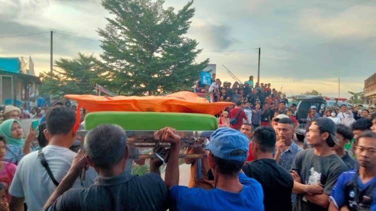 Garis Polisi Dipasang di Lokasi Penemuan Mayat di Sei Nayon Bengkong