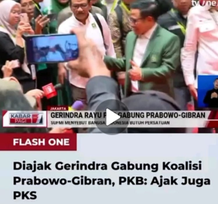 Gerindra Ajak PKB Bergabung dalam Pemerintahan Prabowo-Gibran