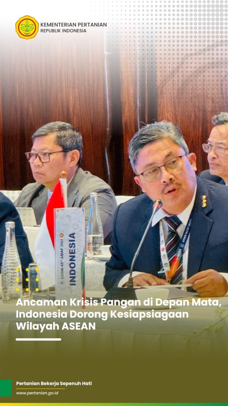 Indonesia Ajak Negara-Negara ASEAN Perkuat Ketahanan Pangan Bersama