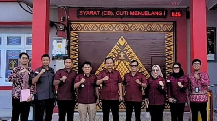 Tingkatkan Sinergi dan Kualitas Pelayanan, Lapas Muara Enim Terima Kunjungan Kerja Kabid Yankum Kanwil Kemenkumham Sumsel