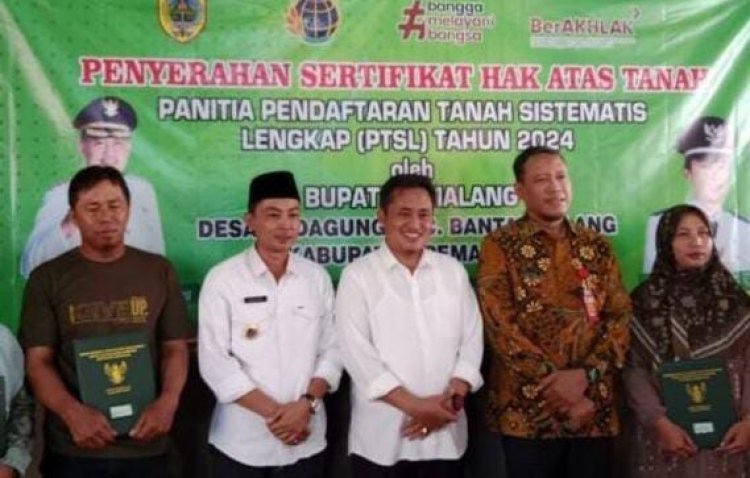 Diduga Terjadi Pungutan Liar untuk Biaya Patok dan Sampul dalam Pelaksanaan Program PTSL di Desa Pedagung, Kecamatan Bantarbolang