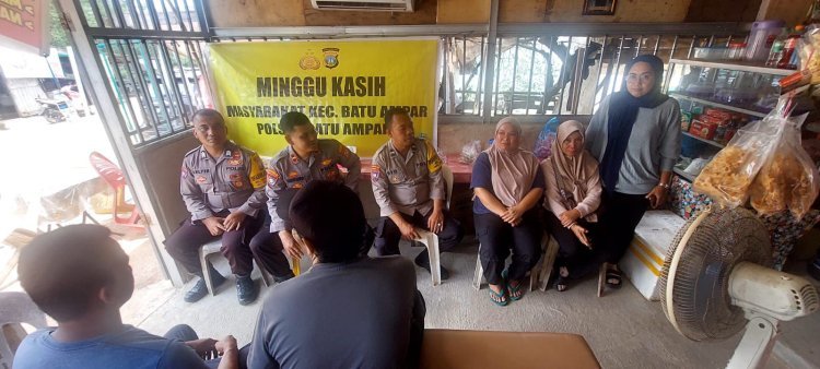 Kegiatan Minggu Kasih Kamtibmas di Nagoya Garden, Batu Ampar: Sinergi Warga dan Pihak Keamanan
