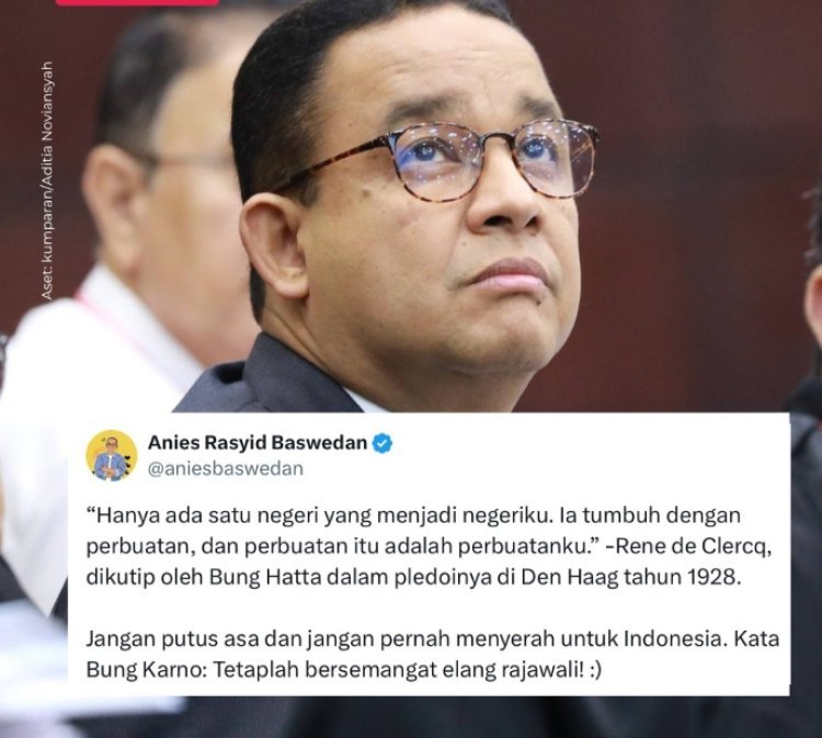 Anies Baswedan Terancam Gagal Maju di Pilgub Jakarta 2024, Parpol Berbalik Dukung Ridwan Kamil-Suswono