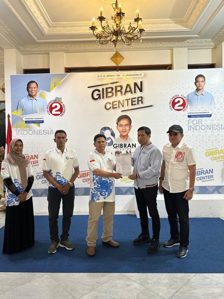 Ichsan ST Resmi Dikukuhkan Sebagai Ketua DPW Gibran Center Aceh