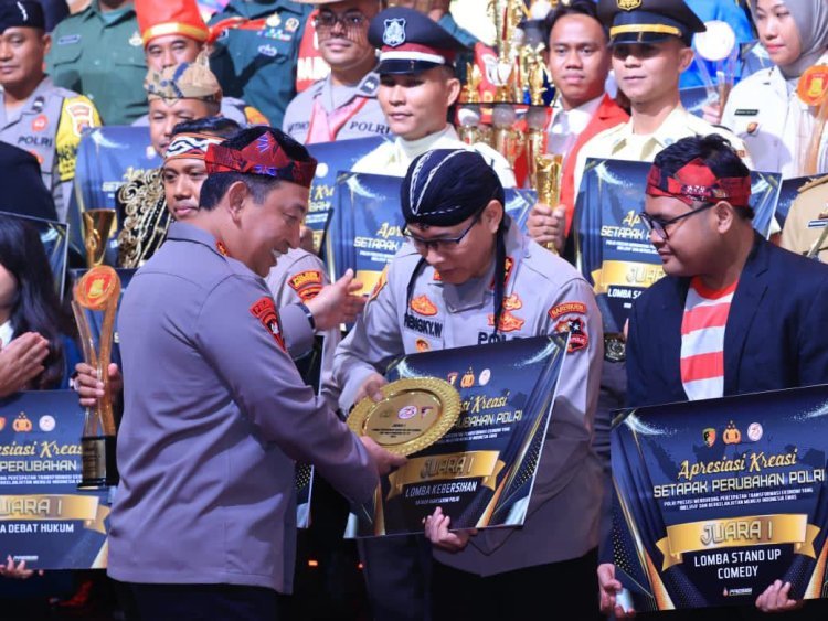 Gelar Apresiasi Kreasi Setapak Perubahan Polri untuk Ciptakan Ruang Digital yang Positif