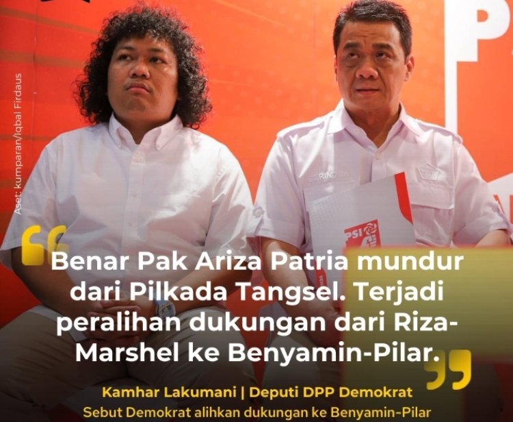 Ahmad Riza Patria Mundur dari Pencalonan Wali Kota Tangerang Selatan 2024