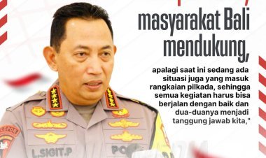 Kapolri Pastikan Polri Siap Kawal KTT Indonesia Africa Forum di Bali