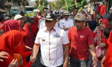 Giliran Jalan Desa Baru Ranji Merbau Mataram Diperbaiki, Warga: Terima Kasih Pak Nanang