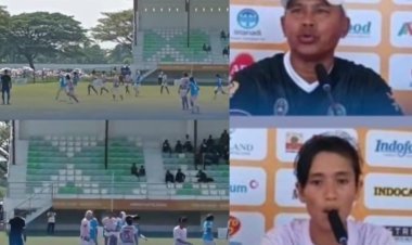 Pelatih Tim Sepakbola Putri  Sumut Akui Keunggulan Tim Jawa Barat