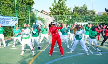 BNN Kota Tangerang Bersinergi dengan Kelurahan Cipondoh Makmur Gelar Senam Bersinar untuk Hidup Sehat dan Bersih dari Narkoba