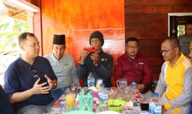 Silaturahmi  Kapolres Lingga ke Desa Resang, Langkah Nyata Jalin Keakraban dan Kedekatan Polri dengan Masyarakat