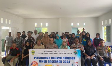 Polsek Daik Lingga Sosialisasikan Bahaya Penyalahgunaan Narkoba Kepada Masyarakat