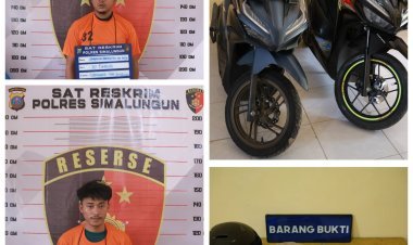 Dua Pelaku Pencurian dengan Kekerasan Ditangkap, Kasat Reskrim Polres Simalungun Berikan Peringatan Keras kepada Pelaku Kejahatan