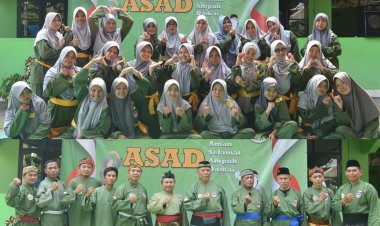 Pesilat Putri Ikuti UKT Tashih Sabuk Kuning Kabupaten Bogor