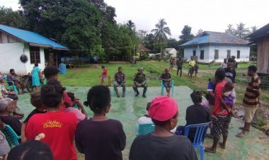 Warga Faankahrio Sepakat Bersama Habema Jaga Keamanan Wilayah