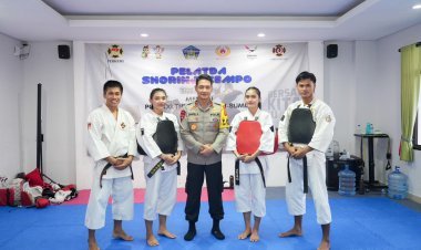 Kapolda Bali Kunjungi Training Center Kempo Bali, Beri Motivasi Atlet PON XXI 2024