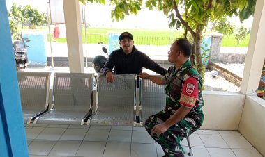 Babinsa Jurangjero Berpesan: Tetap Semangat Mencari Rezeki, Demi Kebahagiaan Keluarga!