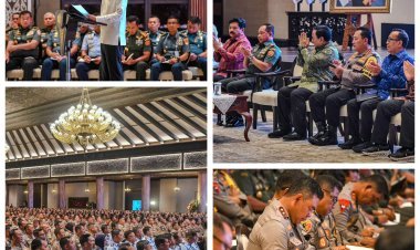 Presiden Jokowi Minta TNI dan Polri Bawa Semangat Transformasi IKN ke Daerah
