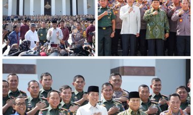 Kapolri dan Panglima TNI Hadiri Arahan Presiden Jokowi di Istana Negara IKN