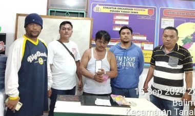 Polsek Tanah Jawa Berhasil Tangkap Pelaku Perjudian Jenis Kim Hongkong di Warung Kopi Kampung Silaukitir