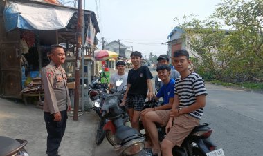 Bhabinkamtibmas Desa Sukanagara Dorong Pengangguran untuk Manfaatkan Program Pelatihan Kerja dalam Program Kapolda Poliran