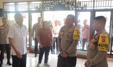 Kapolres Bangli Terima Tim Verifikasi Lapangan PEKPPP Mabes Polri