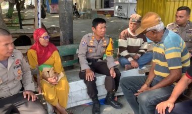 Rutinkan Sambangi Warga, Polda Sulteng Ajak Ciptakan Pilkada Damai 2024