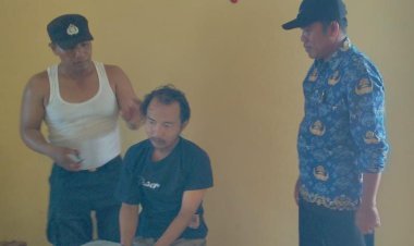 Polsek Perdagangan Tanggap Amankan ODGJ yang Resahkan Warga Pasar Pekan Pematang Bandar