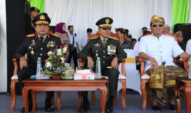 Wakapolda Bali Hadiri Upacara Peringatan Hari Perhubungan Nasional