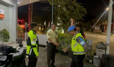 Jelang Pilkda Serentak 2024, Polsek Bangli Intensifkan Kegiatan Blue Light Patrol
