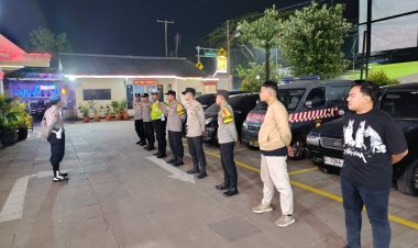 Polsek Cikupa Gelar Apel Operasi Cipkon, Fokus Antisipasi Kejahatan Geng Motor, dan Balap Liar