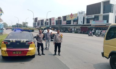 Polsek Cikupa Intensifkan Patroli Cegah Aktivitas Mata Elang di Jalan Raya Serang