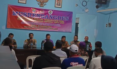 Musyawarah Perencanaan Pembangunan Desa (Musrenbangdes) 2025 Desa Sukanagara Berjalan Lancar