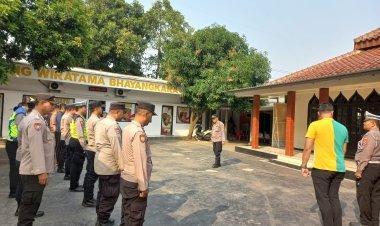 Apel Pagi Personil Polsek Cikupa: Peningkatan Kedisiplinan dan Keamanan