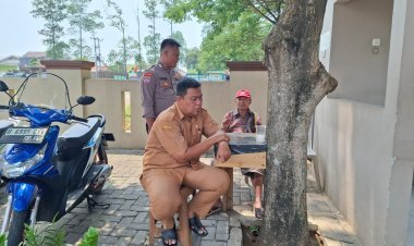 Bhabinkamtibmas Desa Talaga Dorong Pengangguran untuk Lebih Produktif Melalui Program Kapolda Polisi Peduli Pengangguran