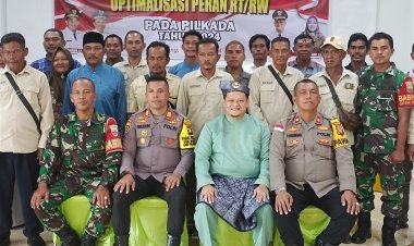 Ini Pesan Kapolsek Bintan Timur dalam Peningkatan Pemilih pada Pilkada Tahun 2024