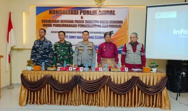 Konsultasi Publik Dan Sosialisasi Pasca Tambang Rencana Induk Pengembangan Pemberdayaan Masyarakat PT. BGMM