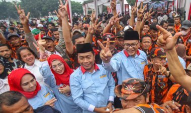 Deklarasi Kampanye Damai Pilkada Deliserdang, Pasangan ADIL Ajak Pendukung Jaga Kondusivitas Pilkada