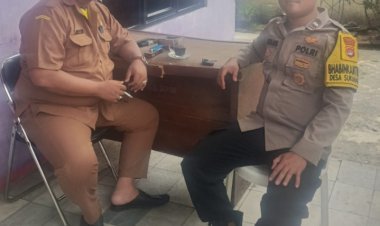 DDS/Sambang Bersama Kasie Pelayanan Desa Sukanagara: Membangun Sinergi Demi Kamtibmas