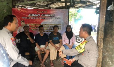 Polsek Cikupa Gelar Kegiatan Jumat Curhat untuk Tingkatkan Sinergi dengan Masyarakat