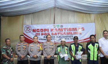 Polisi Ajak Warga Jadi Garda Terdepan Kamtibmas Lewat Ngopi Kamtibmas di Kalideres