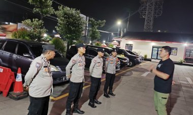 Kegiatan Protap Pengaturan Lalu Lintas Polsek Cikupa