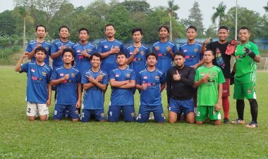 Laga Persahabatan Memukau: Polres Cilegon FC vs Senkom FC Cilegon di Stadion Krakatau Steel