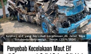 Kecelakaan Maut di Jalur Situbondo-Banyuwangi, 4 Tewas dan 2 Kritis