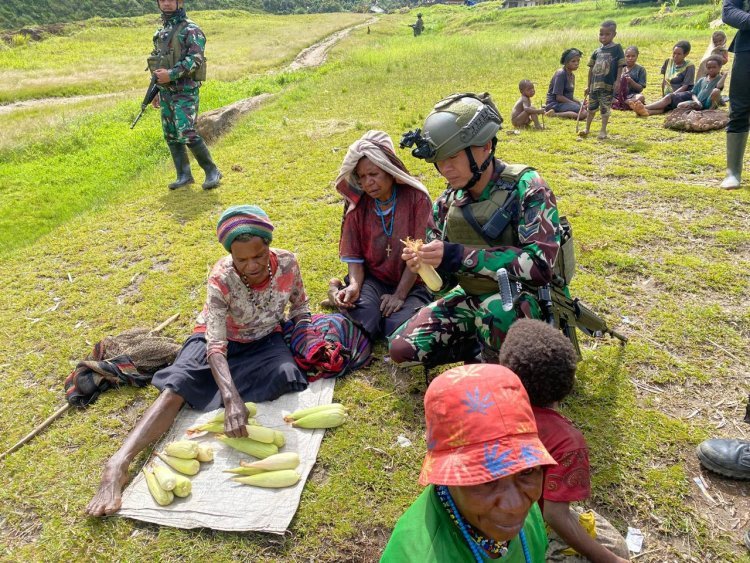 Warga Kogomaru Sambut Gembira Komsos Habema