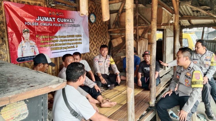 Polsek Cikupa Gelar Jumat Curhat di Kelurahan Sukamulya: Sinergitas dan Sosialisasi Kamtibmas untuk Keamanan Lingkungan